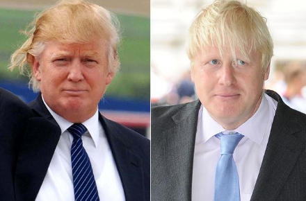 ドナルド・トランプ大統領とボリス・ジョンソン大統領