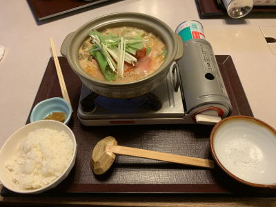 豚キムチ鍋うどん