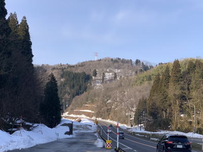 俱利伽羅峠 2021年2月13日(土)