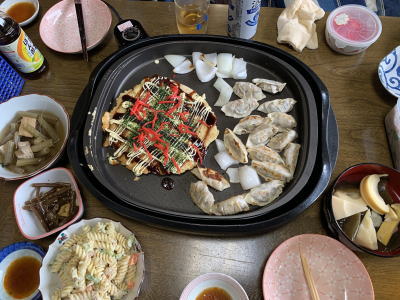 Kペア邸で食事 2021年5月16日(日)