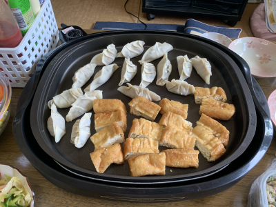 餃子ホームパーティー