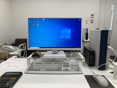 会社の新パソコン
