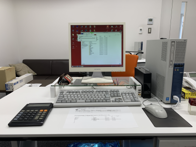 会社の旧パソコン