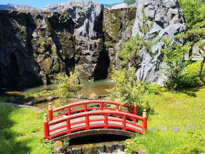 山中温泉「お祝いの宿」庭園